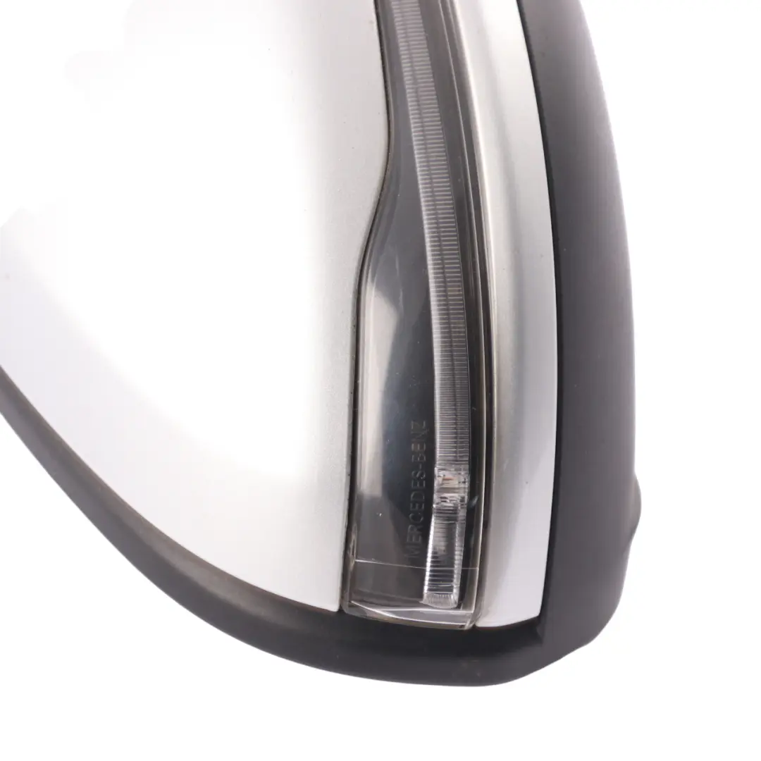 Wing Mirror Mercedes W205 Sedan Outside Door Right O/S Iridium Silver -775