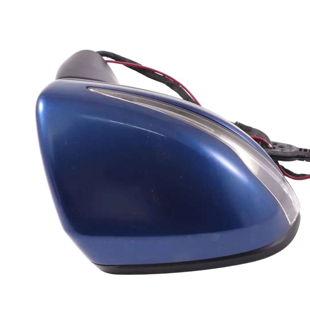 Mercedes C205 Coupe Door Right Wing Mirror O/S Brilliant Blue - 896 A2058102405