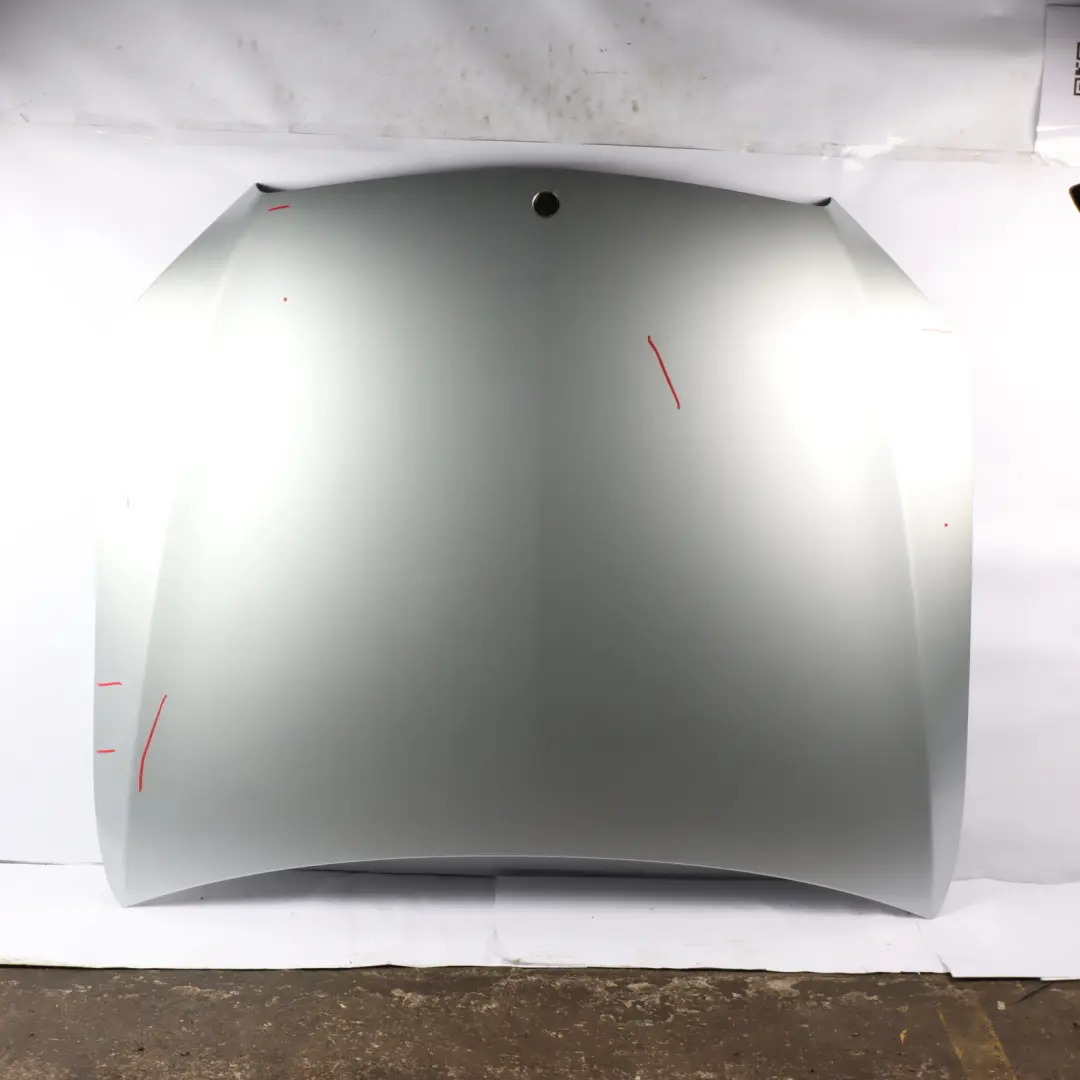 Mercedes W205 Hood Bonnet Trim Panel Engine Cover Iridium Silver Metallic - 775