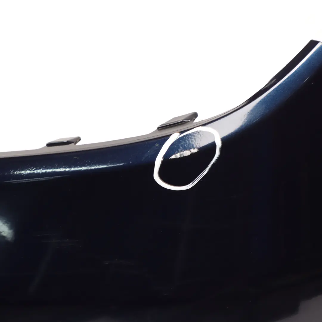 Mercedes W205 Bumper Rear Trim Panel Cover Cavansite Blue Metallic - 890