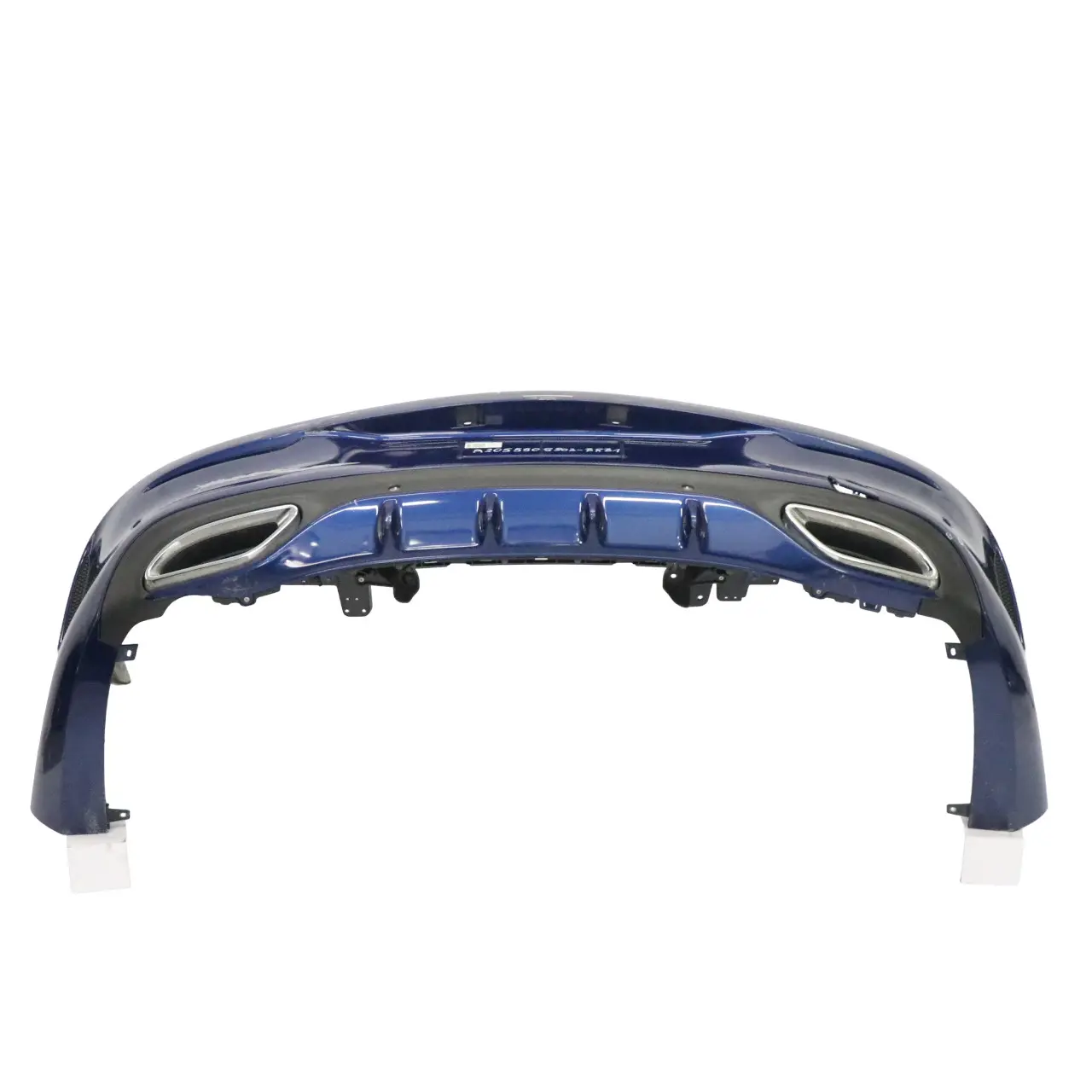 Mercedes C205 Bumper Rear Trim Panel Covering AMG Brilliant Blue Metallic - 896