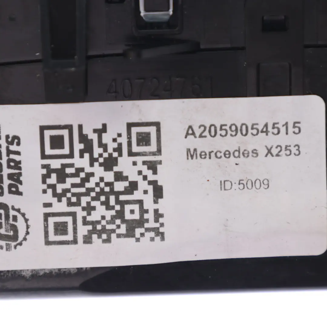 Panel Aire Acondicionado Mercedes GLC X253 Interruptor Climatización A2059054515