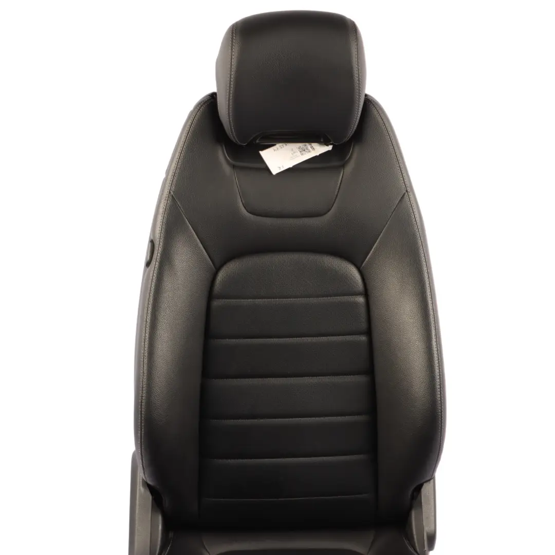 Mercedes C205 Asiento Delantero Derecha Calefaccionado Imiation Cuero Negro