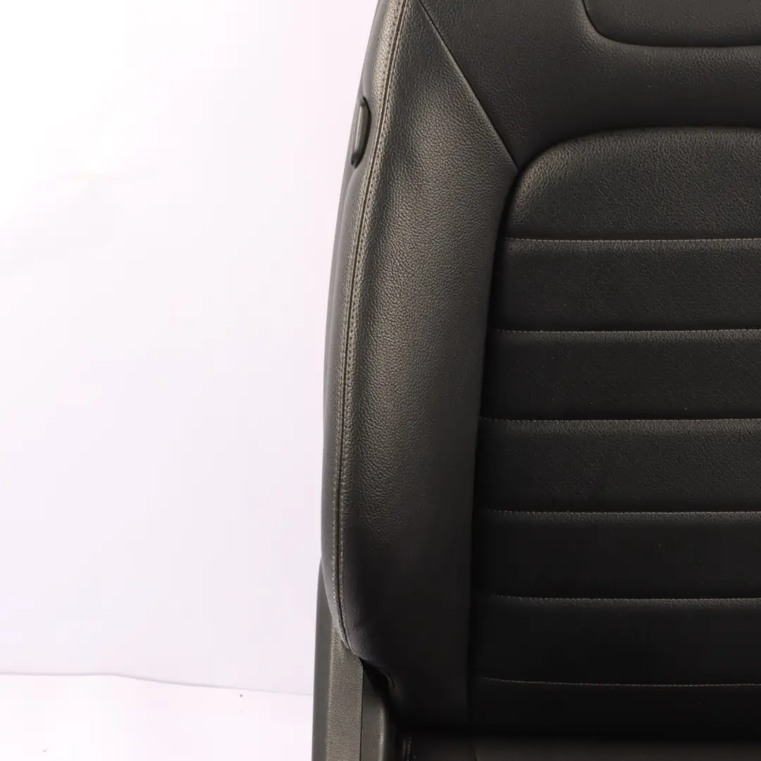 Mercedes C205 Asiento Delantero Derecha Calefaccionado Imiation Cuero Negro