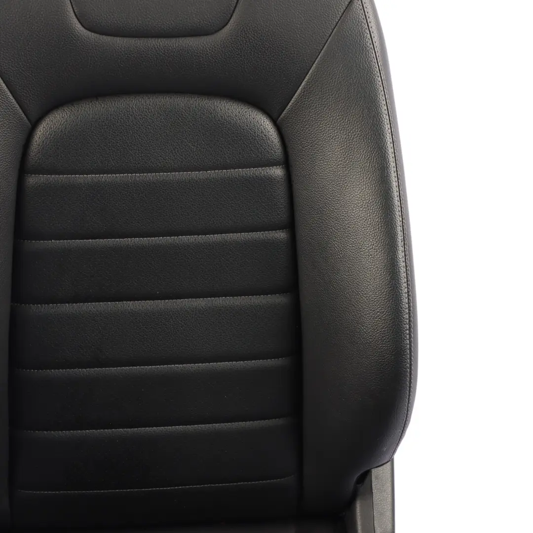 Mercedes C205 Asiento Delantero Derecha Calefaccionado Imiation Cuero Negro