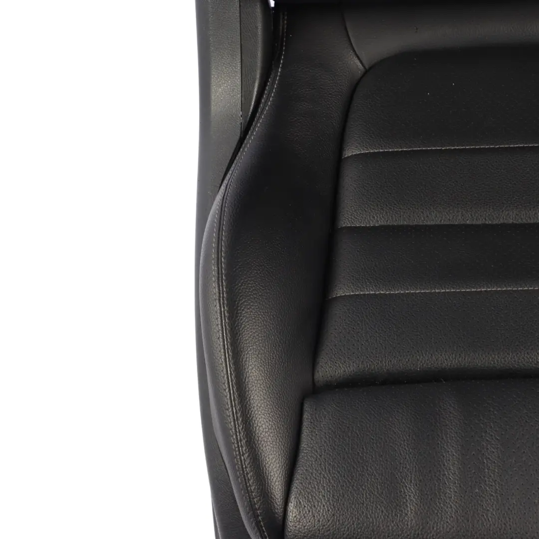 Mercedes C205 Asiento Delantero Derecha Calefaccionado Imiation Cuero Negro