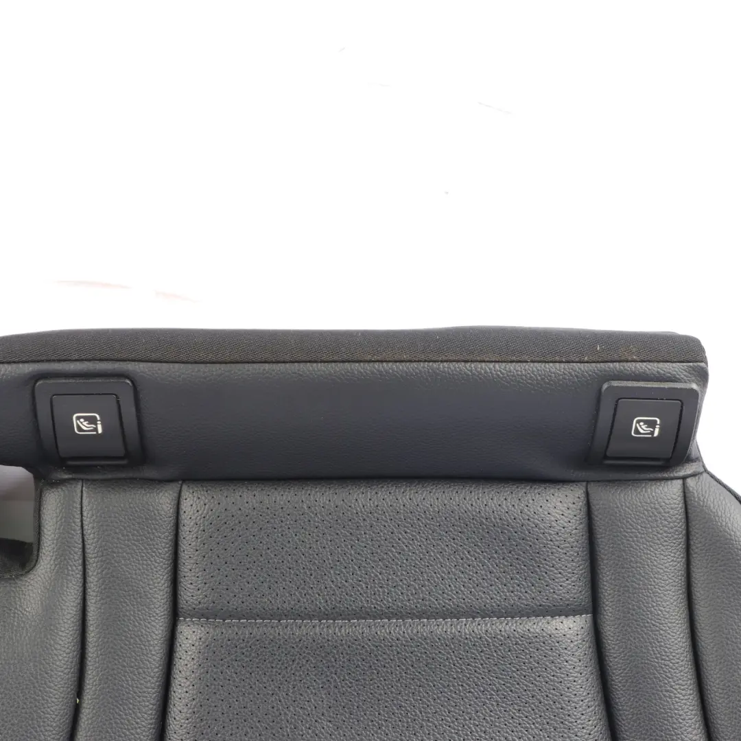 Mercedes W205 Rücksitzbank Couchverkleidung Trim Schwarz Kunstleder