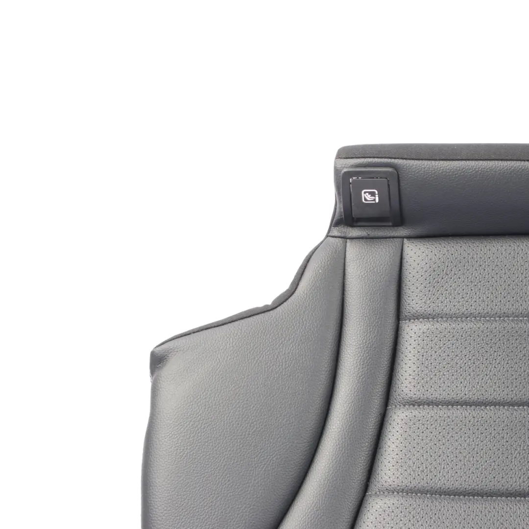 Mercedes W205 Rücksitzbank Couchverkleidung Trim Schwarz Kunstleder