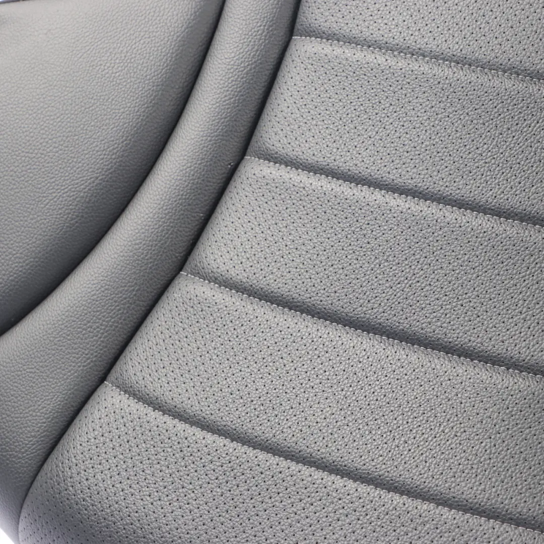 Mercedes W205 Rücksitzbank Couchverkleidung Trim Schwarz Kunstleder