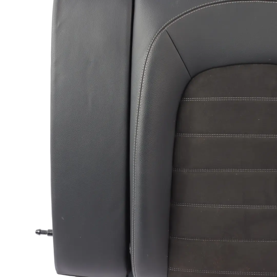 Mercedes C205 Rear Seat Backrest Left N/S Cover Trim Panel Imitation Leather