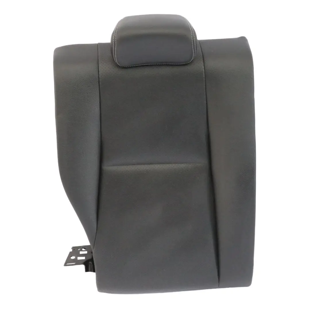 Mercedes W205 Rear Seat Backrest Right O/S Back Cover Black Imitation Leather