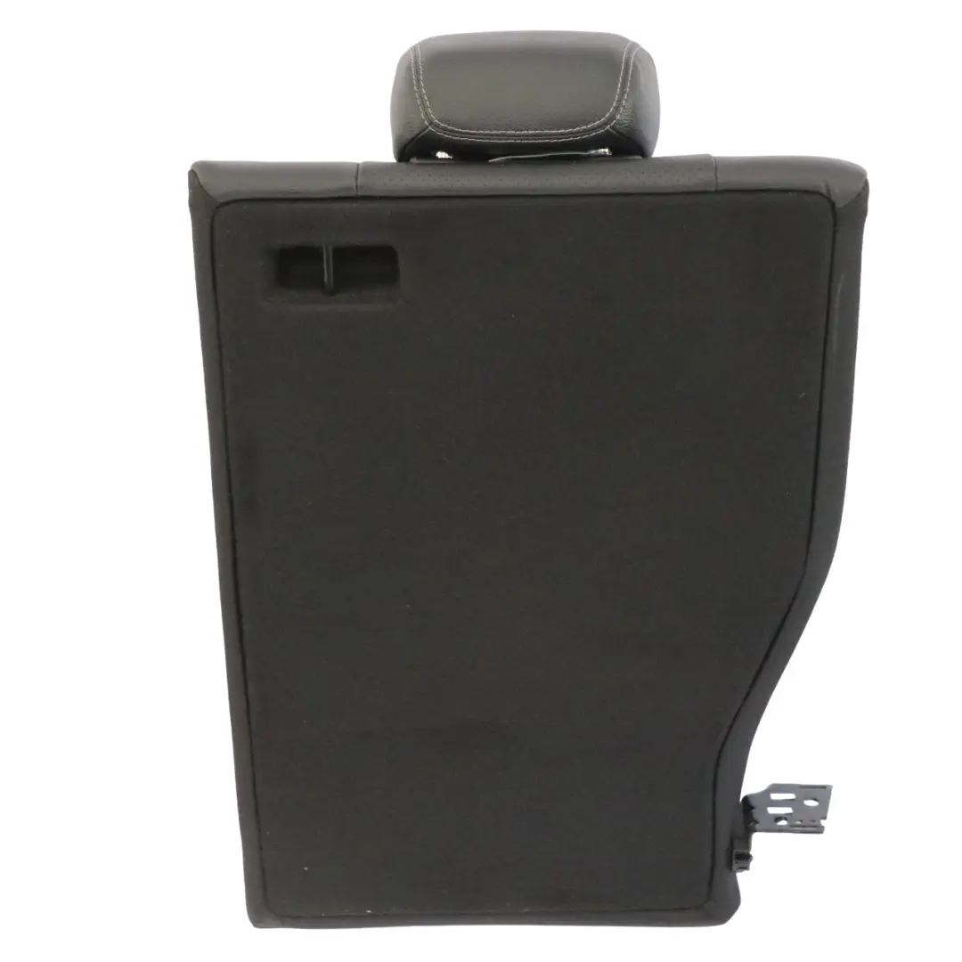 Mercedes W205 Rear Seat Backrest Right O/S Back Cover Black Imitation Leather