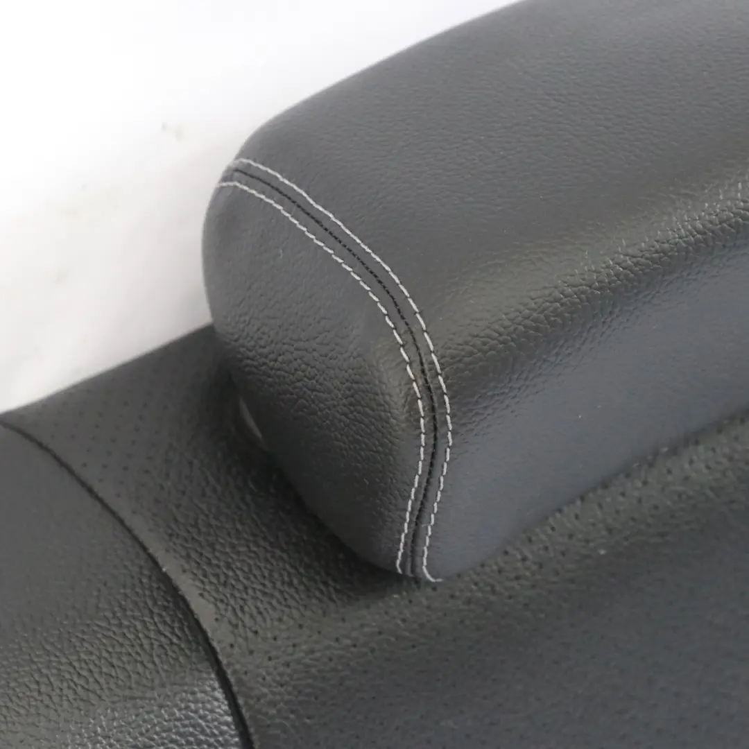 Mercedes W205 Rear Seat Backrest Right O/S Back Cover Black Imitation Leather