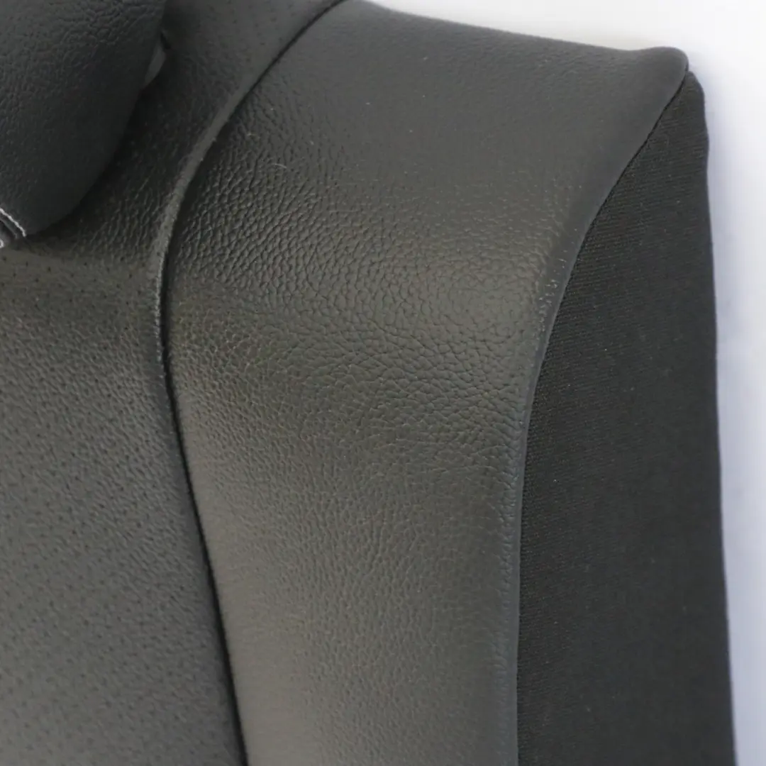 Mercedes W205 Rear Seat Backrest Right O/S Back Cover Black Imitation Leather