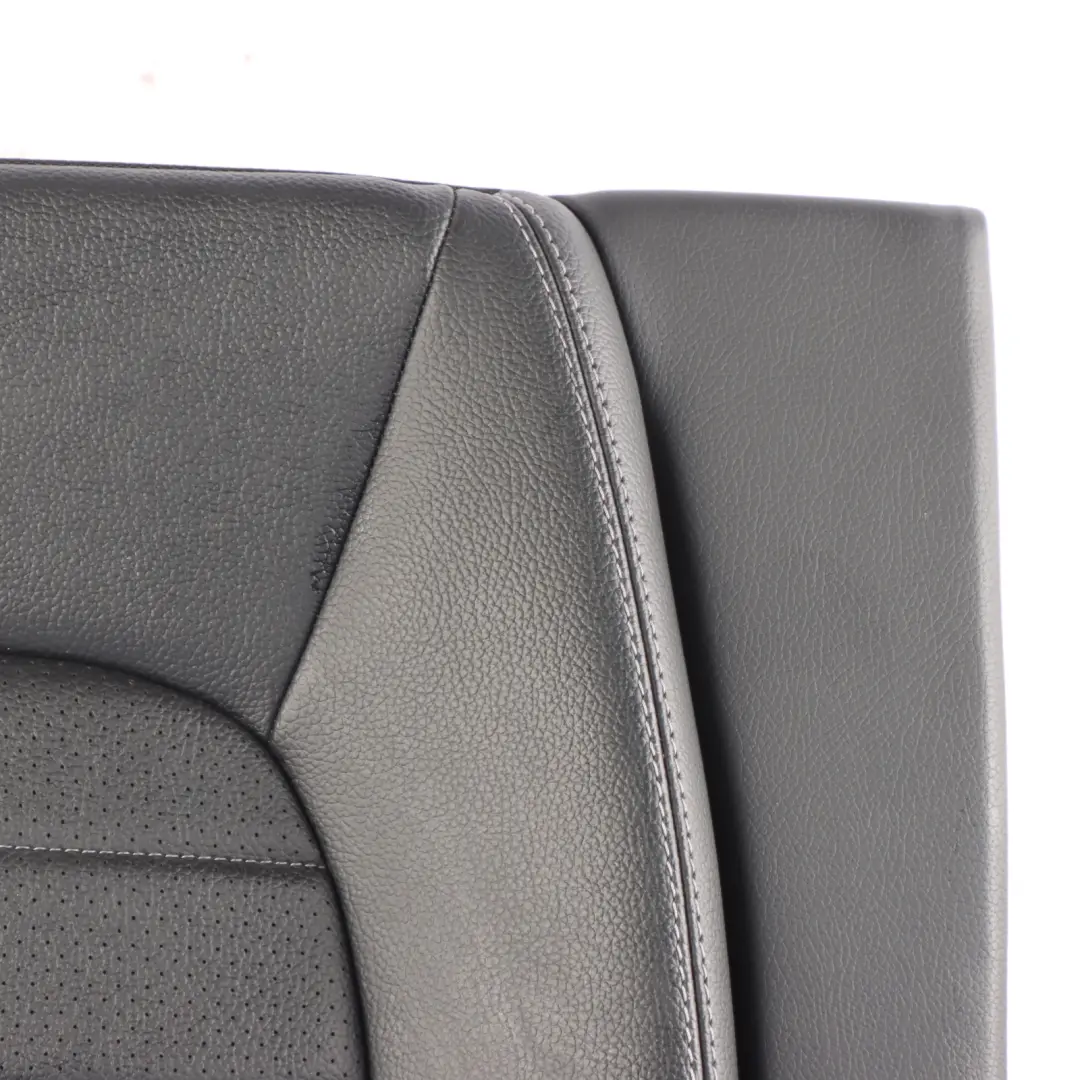 Mercedes A205 Rear Seat Backrest Right O/S Back Cover Imitation Leather Black