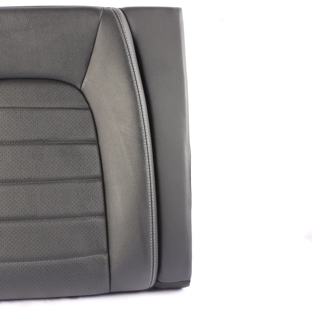 Mercedes A205 Rear Seat Backrest Right O/S Back Cover Imitation Leather Black