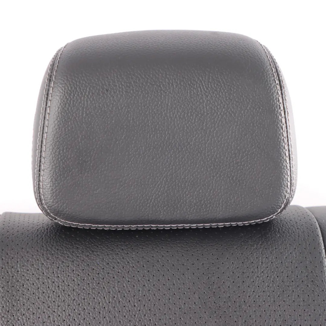 Mercedes S205 Seat Folding Backrest Rear Right O/S Black Imitation Leather