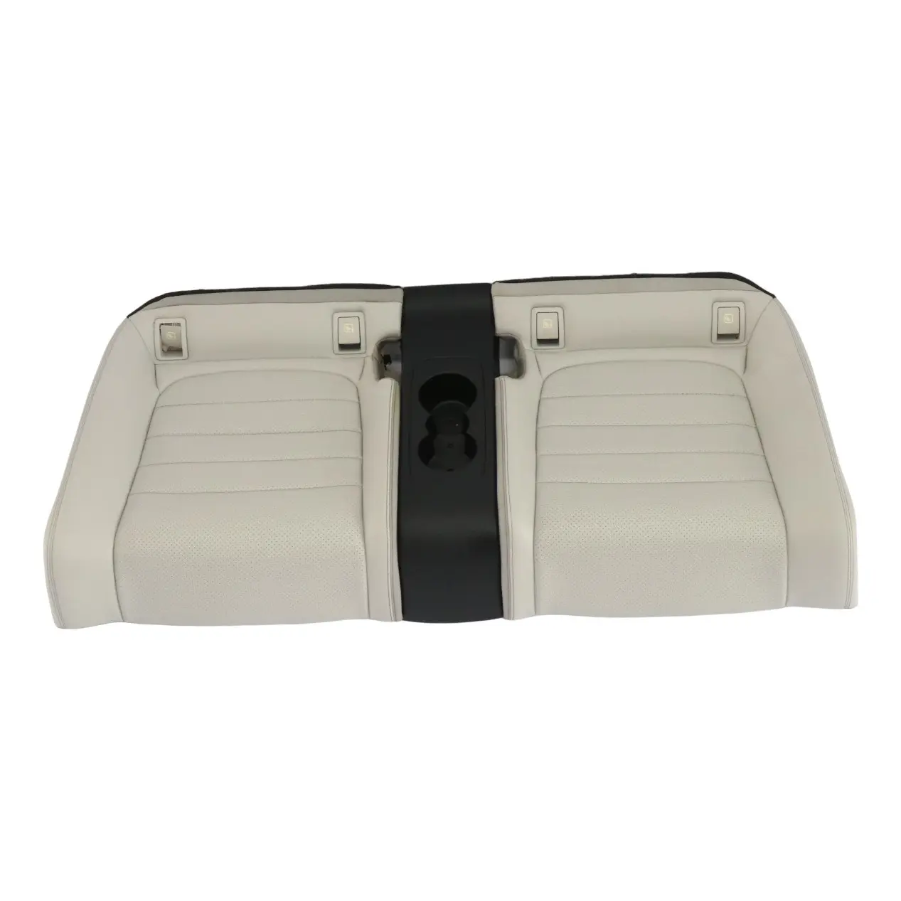 Mercedes C205 Asiento Trasero Banqueta Tapiceria Gris Imitacion Cuero