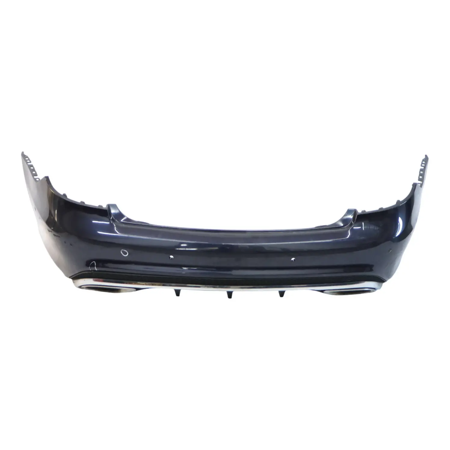 Mercedes W207 Rear Bumper Trim Panel Covering AMG Cavansite Blue - 890