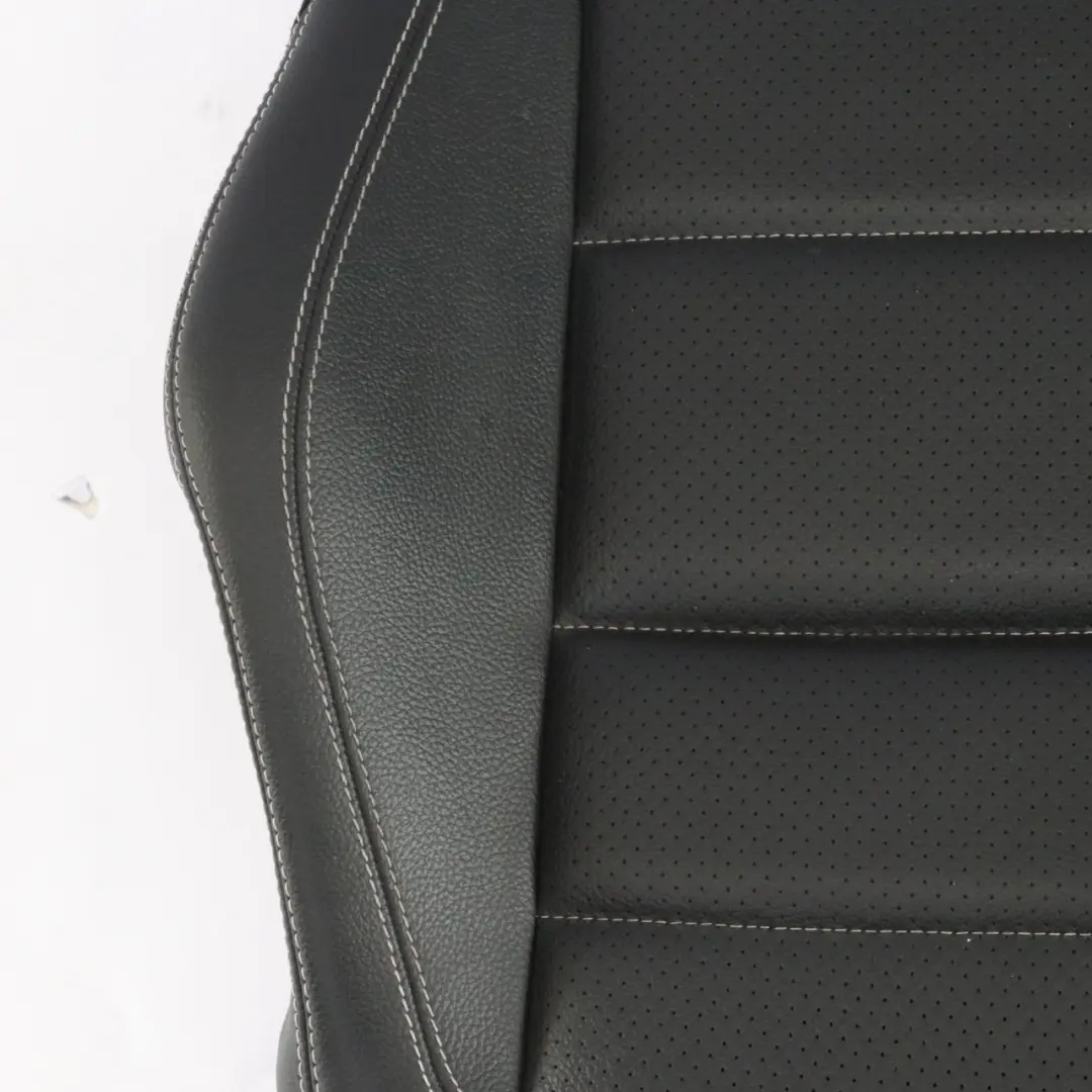 Mercedes C207 Seat Cover Front Right O/S Leather Black A2079106246