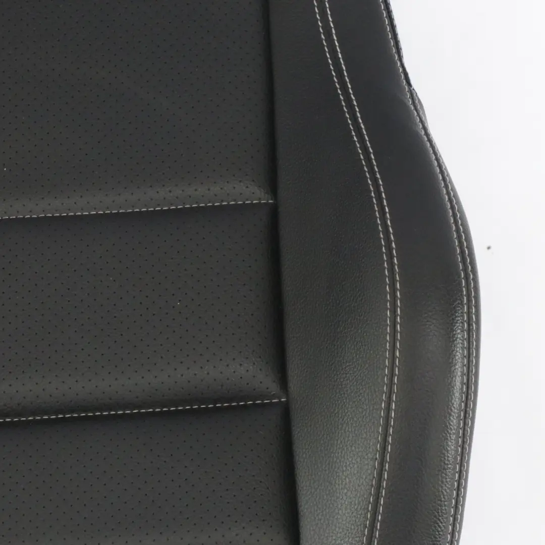 Mercedes C207 Seat Cover Front Right O/S Leather Black A2079106246