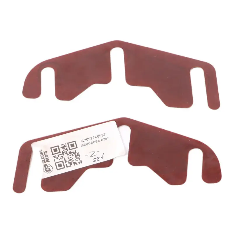 Mercedes A207 Convertible Folding Roof Base Locking Pad Insulator Set