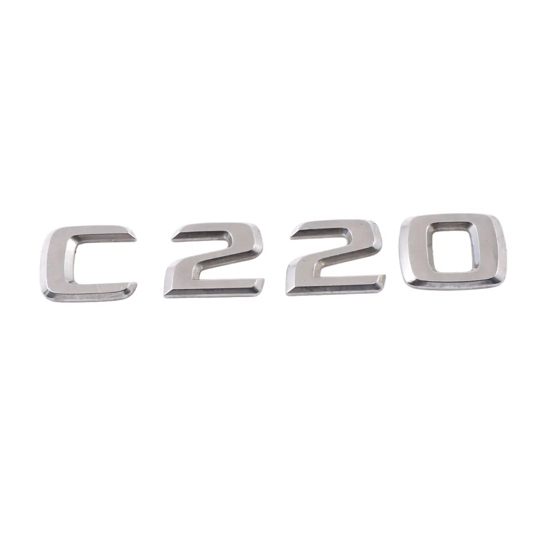 Mercedes W204 C209 Lettering Emblema Tapa del maletero trasero Adherido Insignia