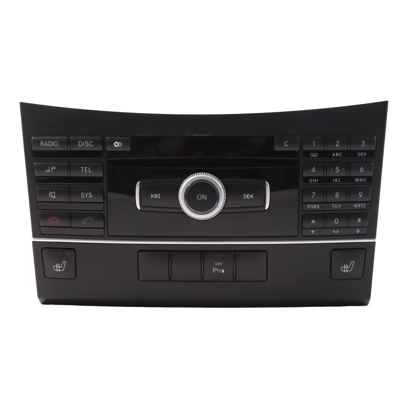 Mercedes C207 Stereo Radio CD Spieler Steuergerät A2129004008