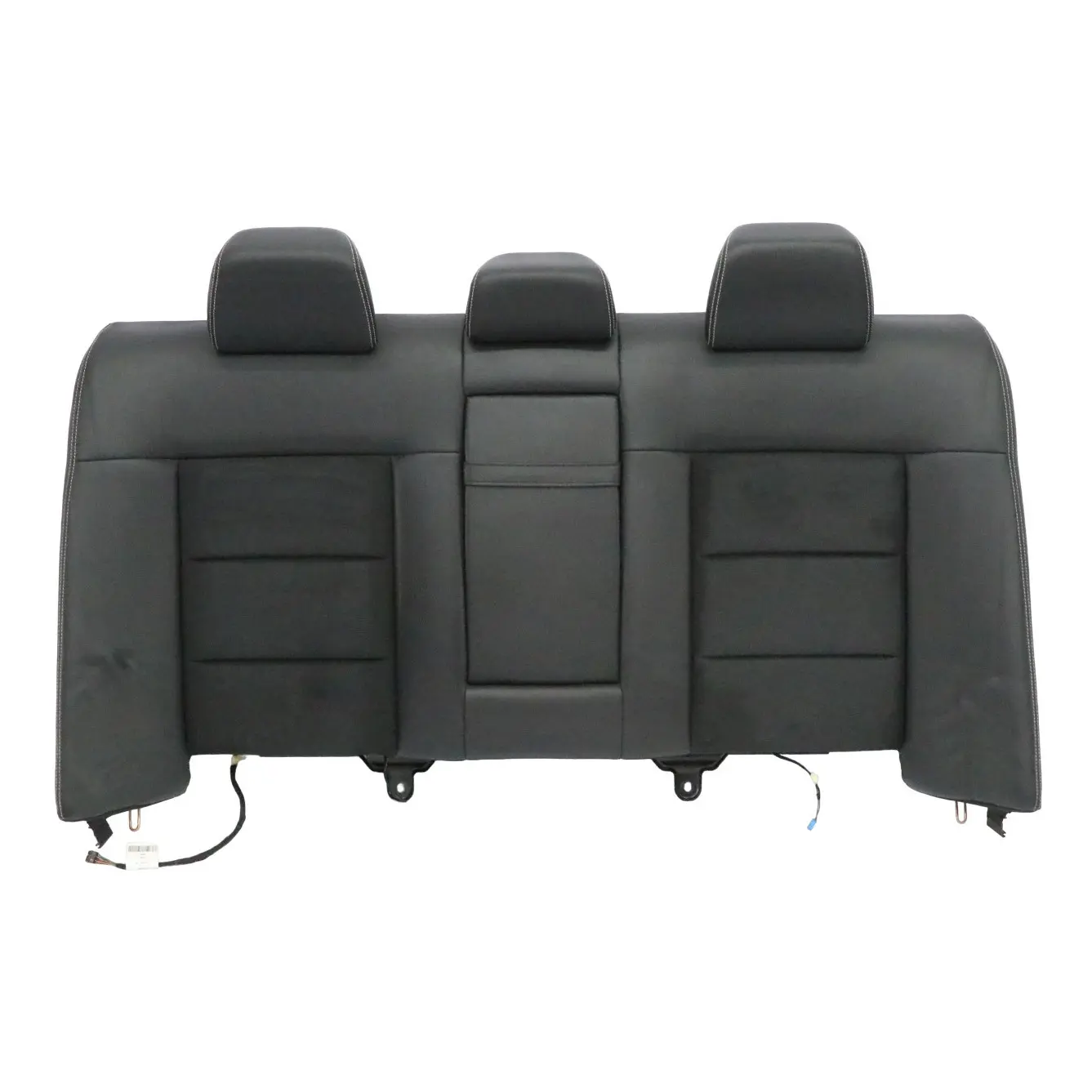 Mercedes W212 Berlina Respaldo Asiento Trasero Microfibra Negro Imitación Cuero