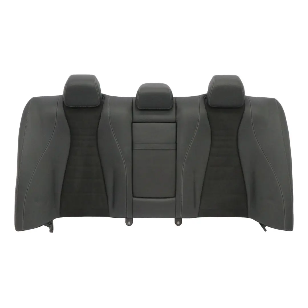 Mercedes W213 Respaldo Asiento Trasero Tela Microfibra Imitación Cuero Negro