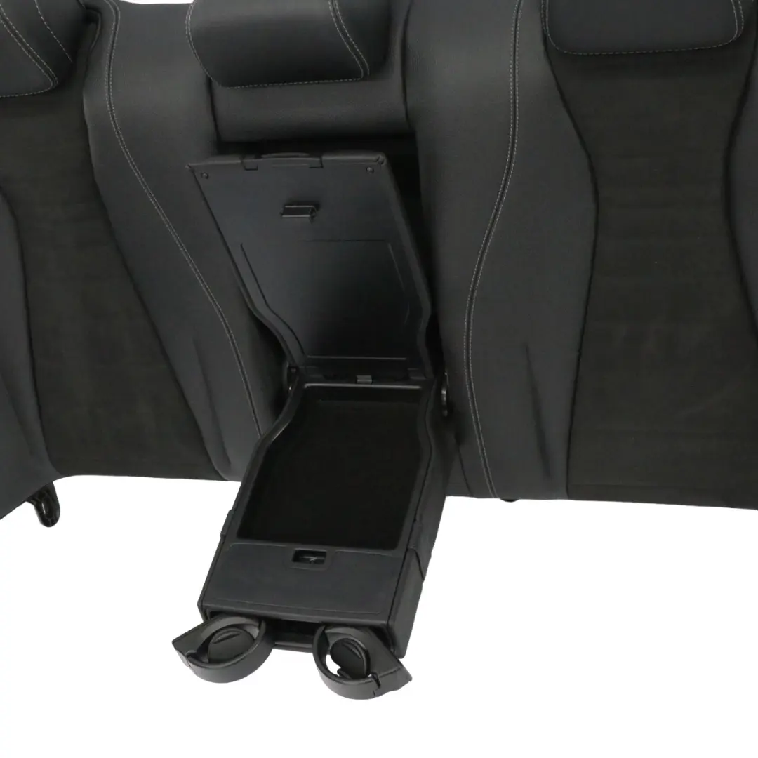 Mercedes W213 Respaldo Asiento Trasero Tela Microfibra Imitación Cuero Negro