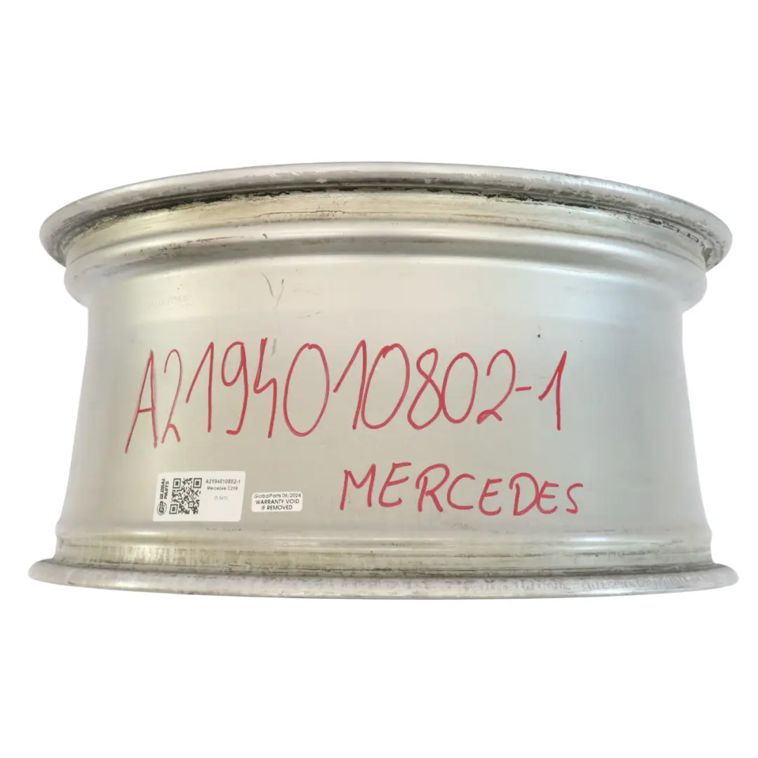 Mercedes CLS C219 Hinten Silberne Leicht Metall Felge 18" 8,5J ET:18 A2194010802