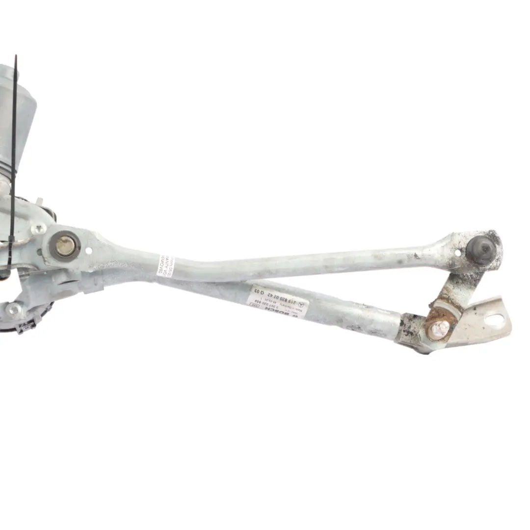 Mercedes C219 Windscreen Wiper Linkage Motor System A2198200242