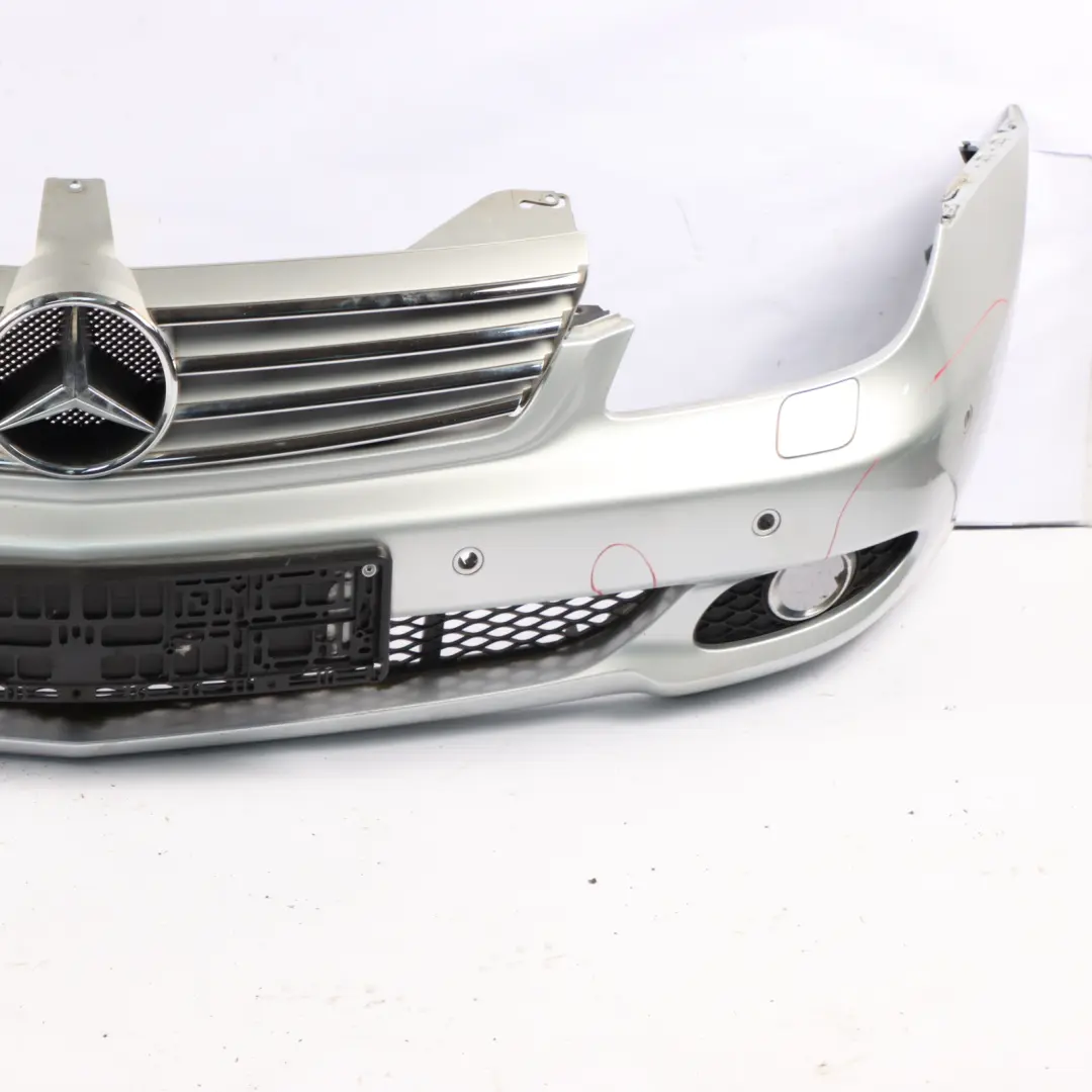 Mercedes CLS W219 Front Bumper Trim Panel Iridium Silver Metallic - 775