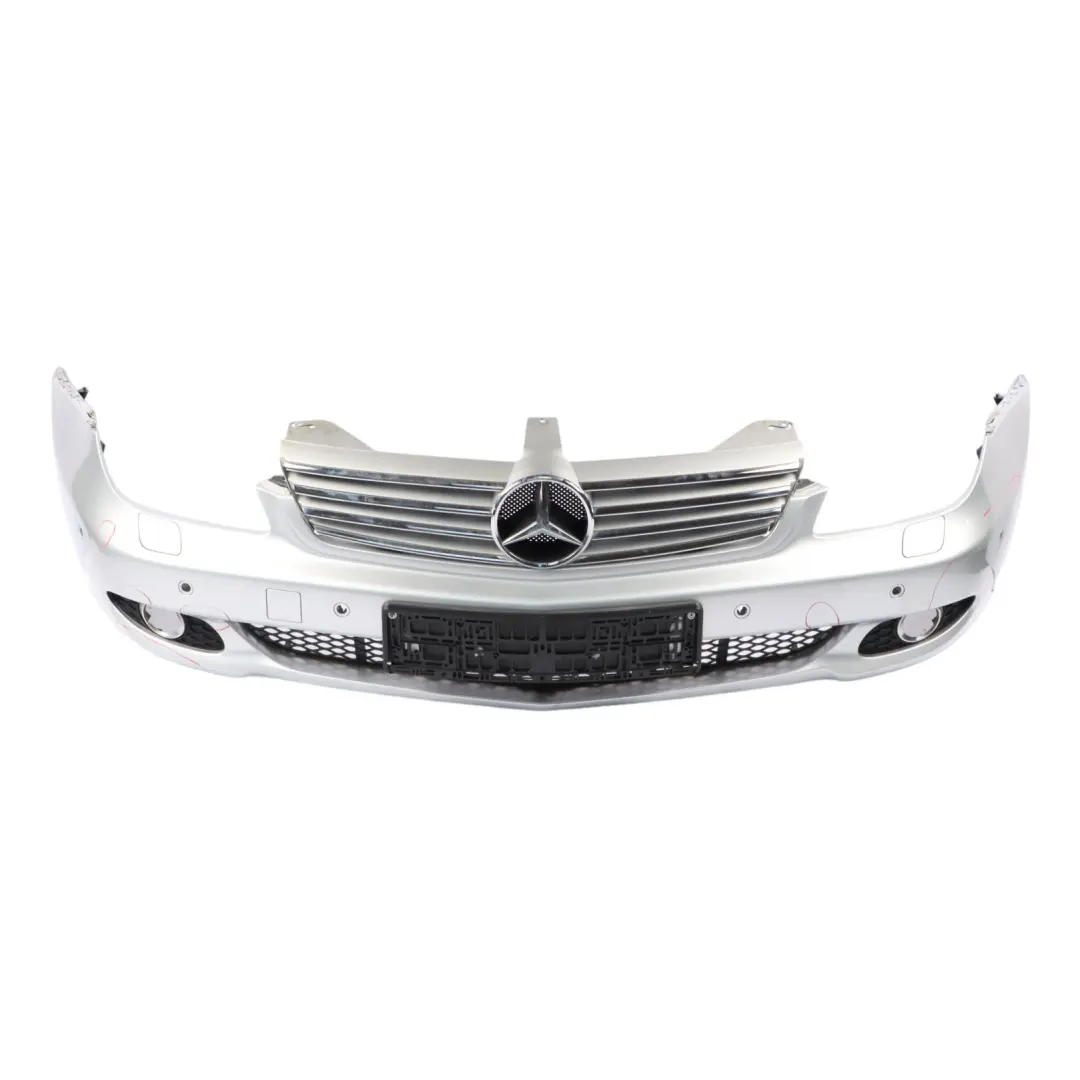 Mercedes CLS W219 Front Bumper Trim Panel Iridium Silver Metallic - 775