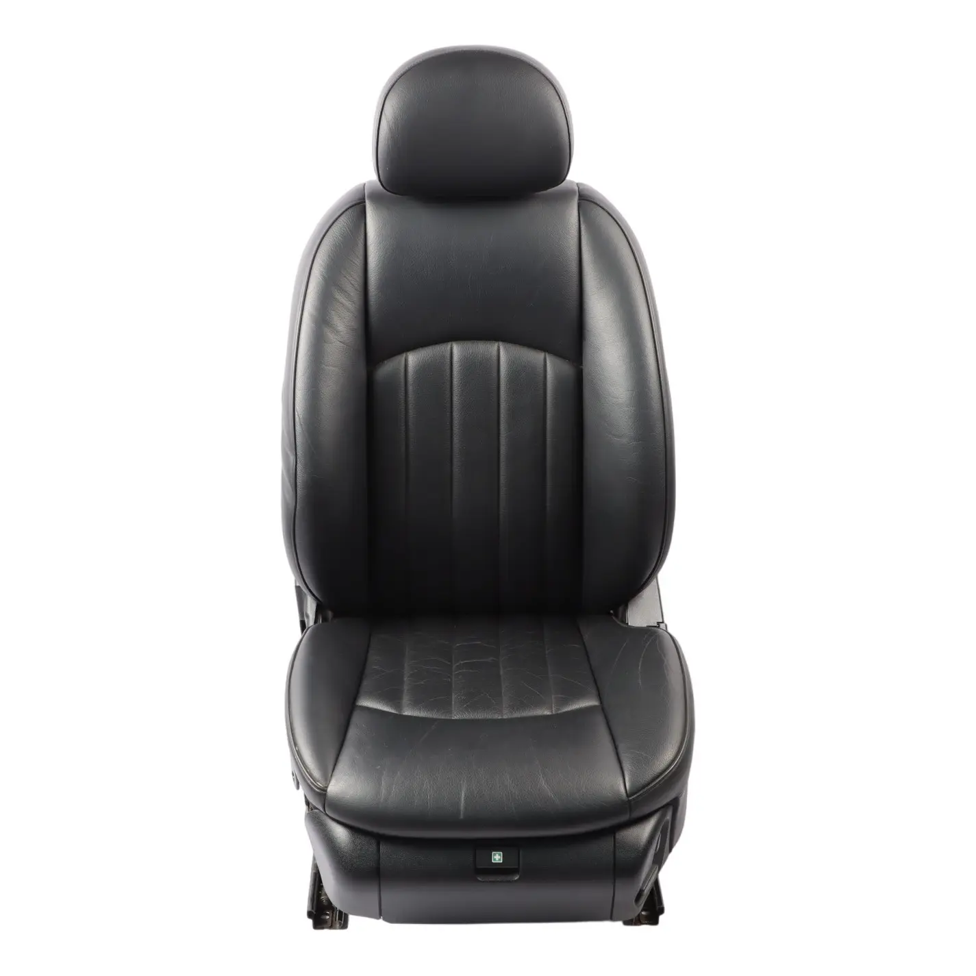 Mercedes W219 Asiento Delantero Izquierdo Interior Cuero Negro