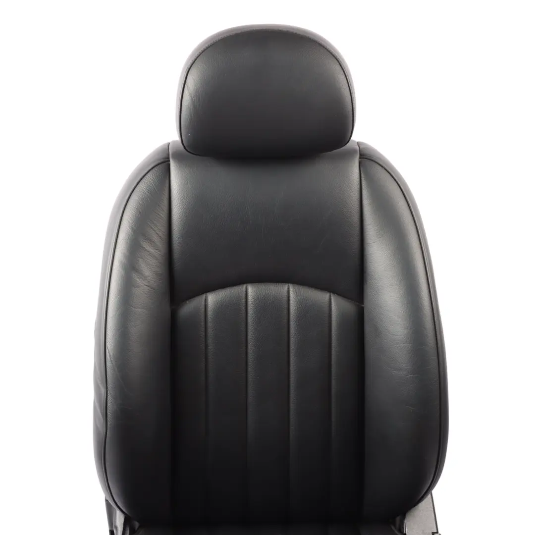 Mercedes W219 Sitz Vorne Links Interieur Leder Schwarz