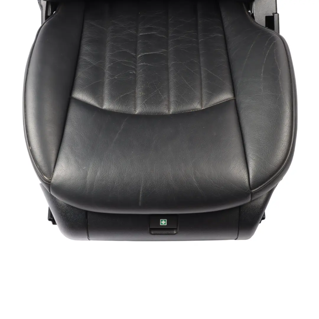 Mercedes W219 Sitz Vorne Links Interieur Leder Schwarz