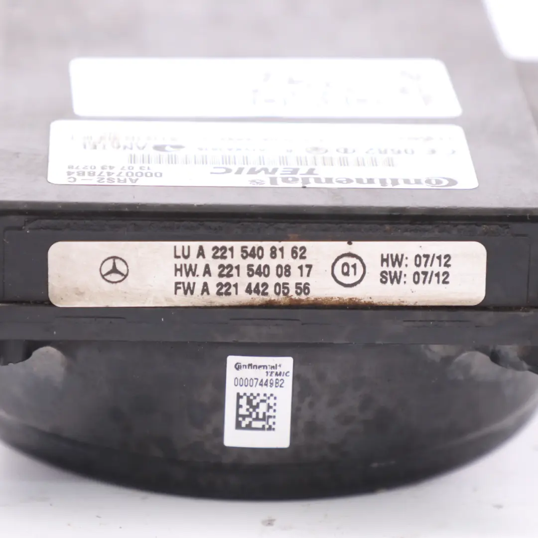 Mercedes W221 Distronic Radar Distancia Control Unidad Módulo A2215408162