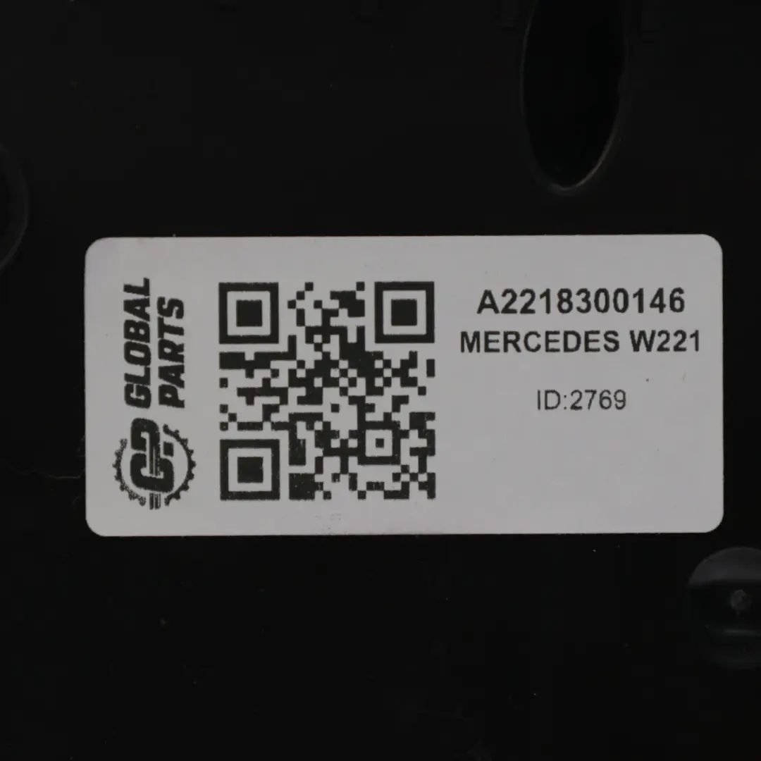 Mercedes W221 Wlot Kanał Powietrza Pod Fotelem Lewy Przód A2218300146