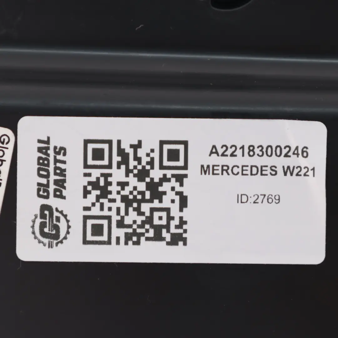 Mercedes W221 Conducto ventilación Canal Inferior Delantero Derecho A2218300246