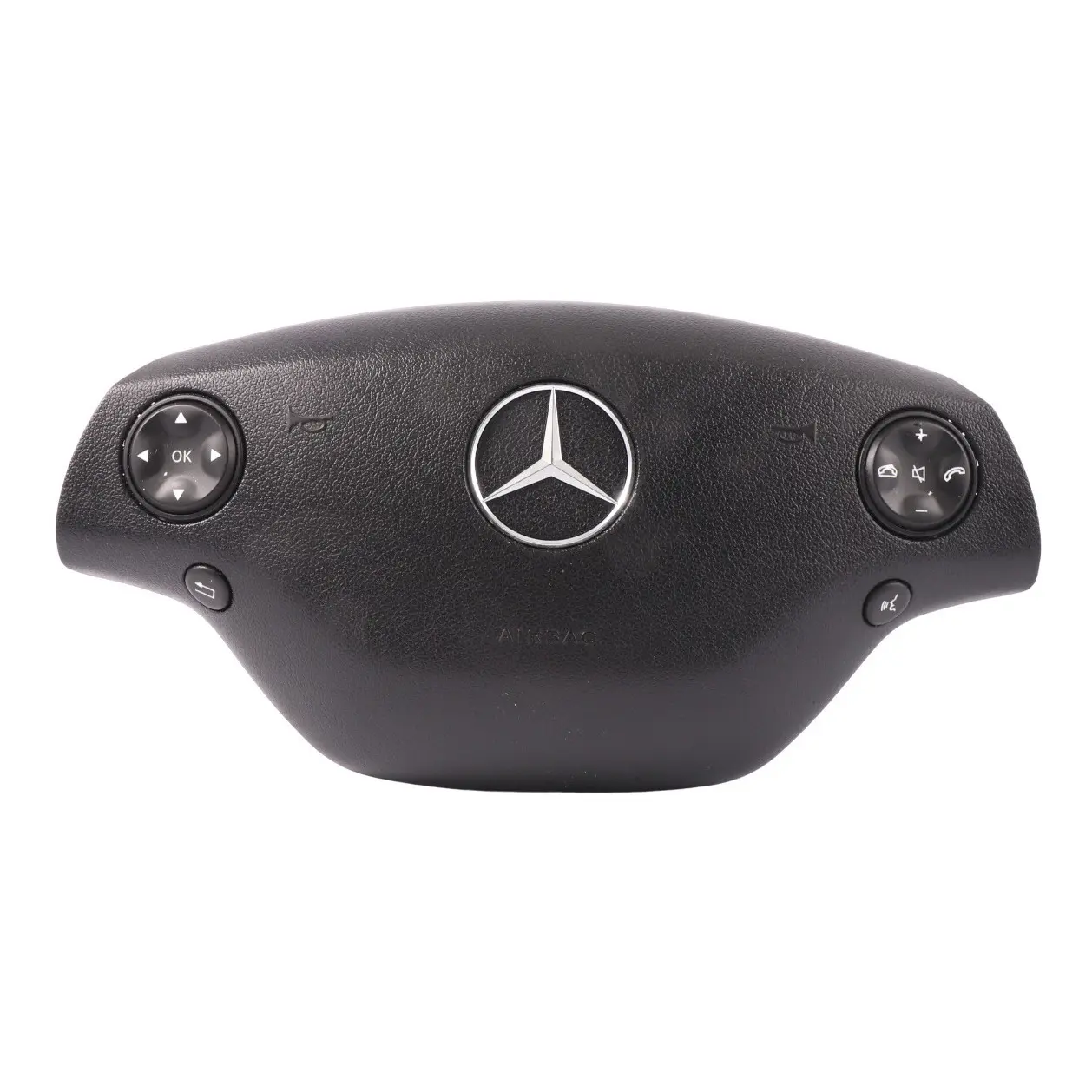 Mercedes W221 Volant Module Air Boutons Cuir Noir A2218600502