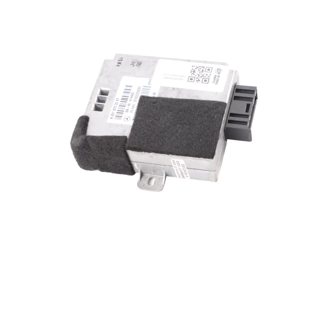 Voice Control Module Mercedes W221 Linguatronic Input System Dutch A2218703587
