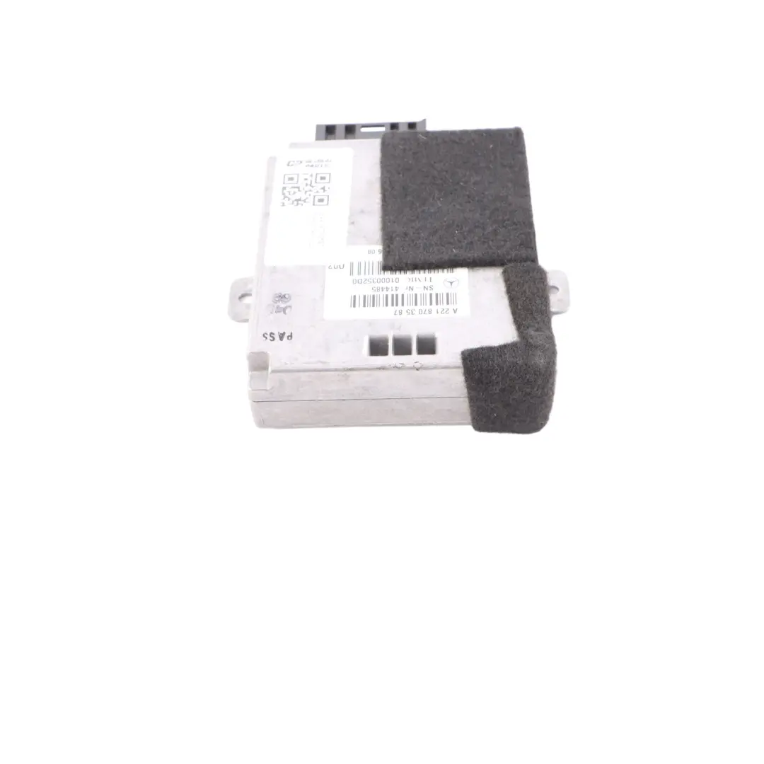 Voice Control Module Mercedes W221 Linguatronic Input System Dutch A2218703587