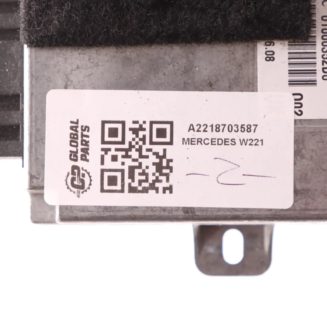 Voice Control Module Mercedes W221 Linguatronic Input System Dutch A2218703587