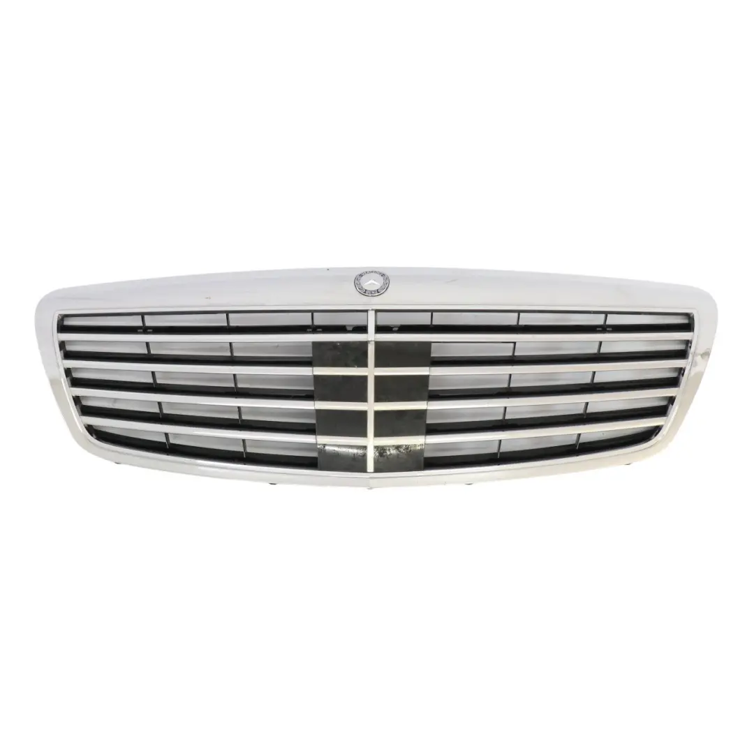 Mercedes W221 Front Haube Kühler Grill Stoß Stange  Abdeckung Chrom A2218800083