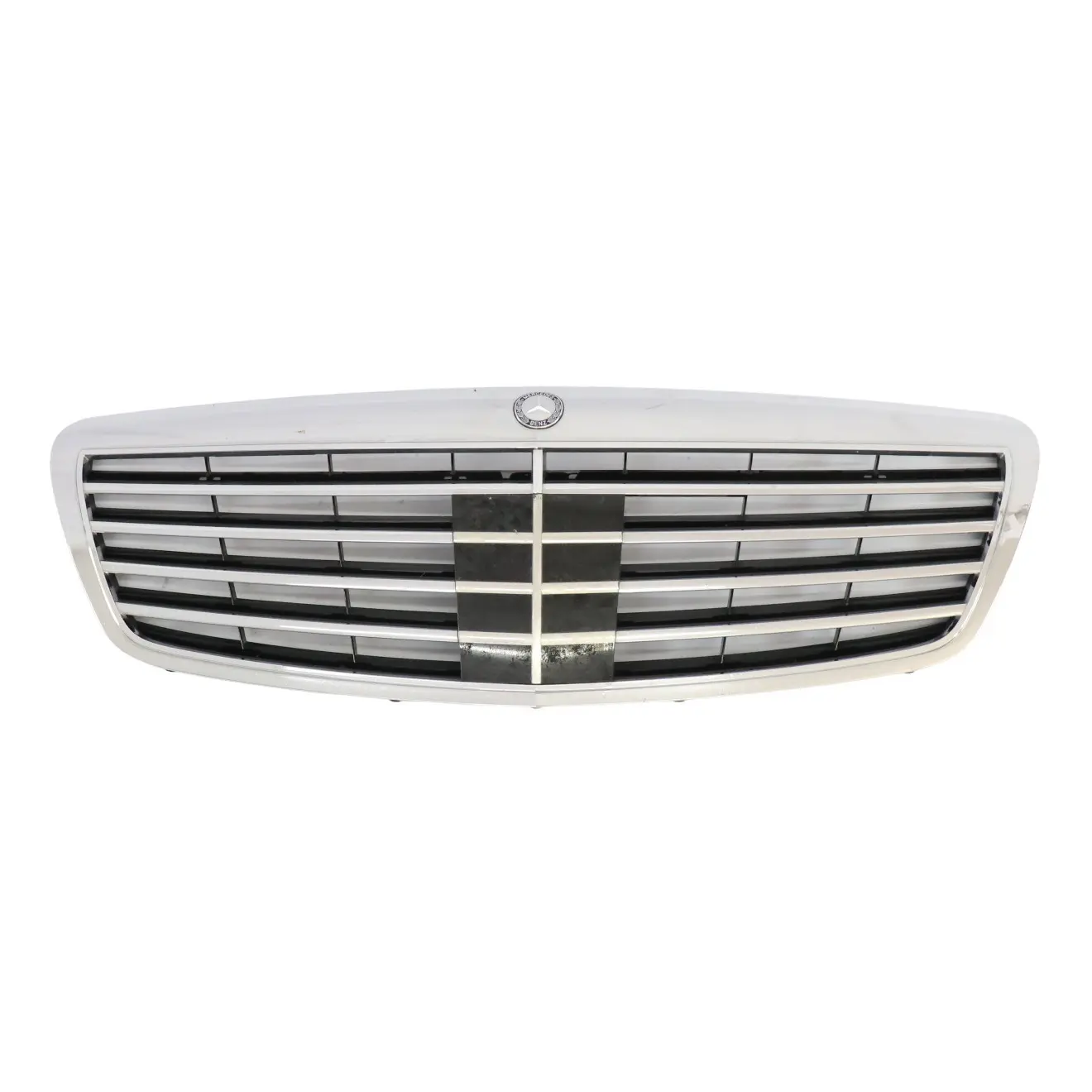 Mercedes W221 Front Haube Kühler Grill Stoß Stange  Abdeckung Chrom A2218800083