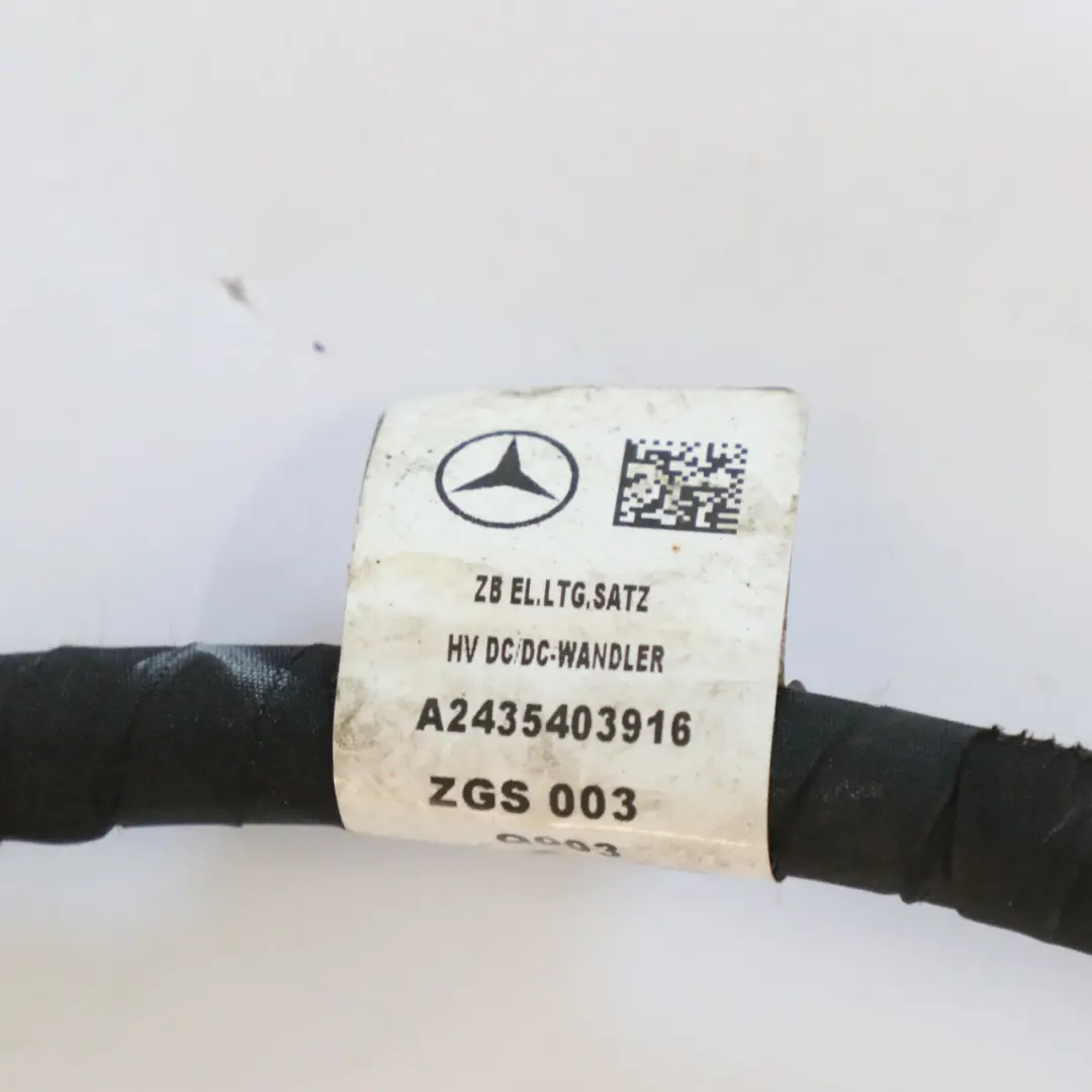 Mercedes EQA H243 Cable de batería de alta tensión Mazo de cables A2435403916