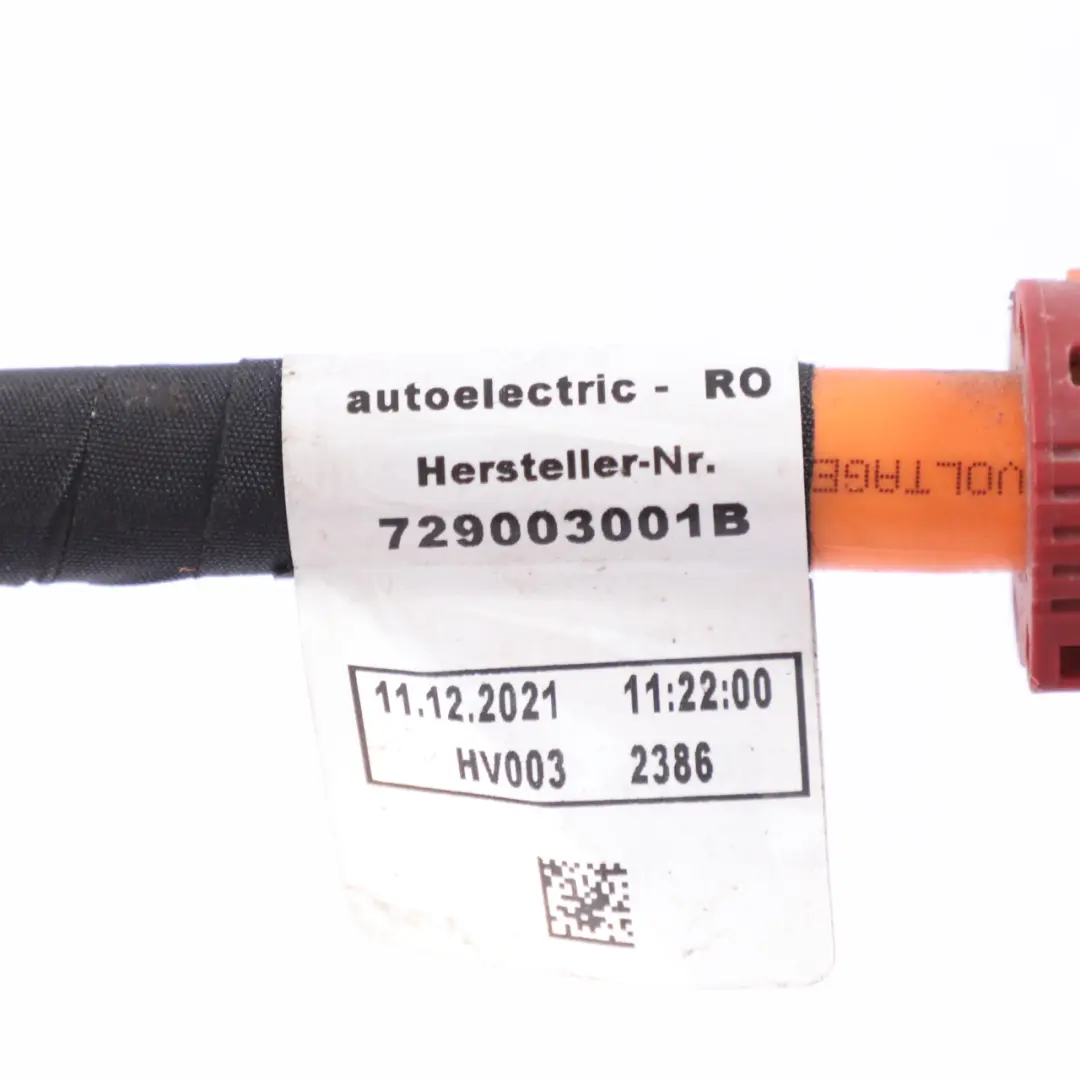 Mercedes EQA H243 Convertidor de alto voltaje Cable del calentador A2435406219