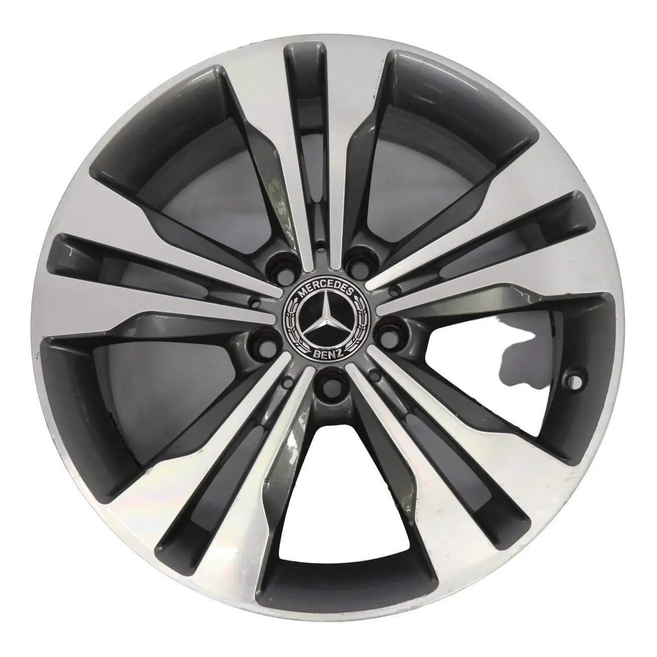 Mercedes C117 Wheel Alloy Rim 18" 7,5J ET:52 5-Double Spoke A2464010400